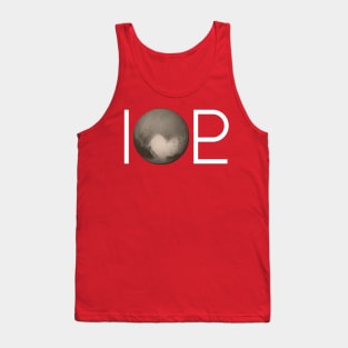 I Heart Pluto | White Ink Edition Tank Top